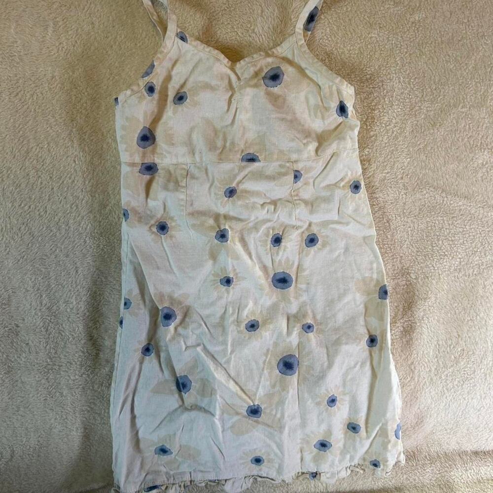 Youngland blue and cream floral